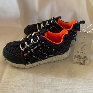 Carters blue and orange shoes